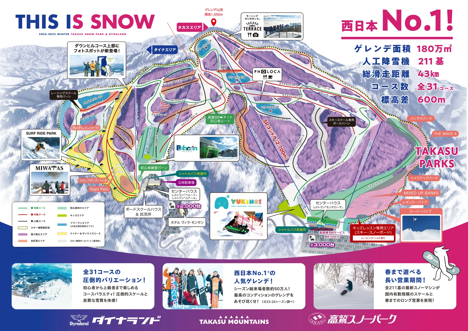 Dynaland official trail map