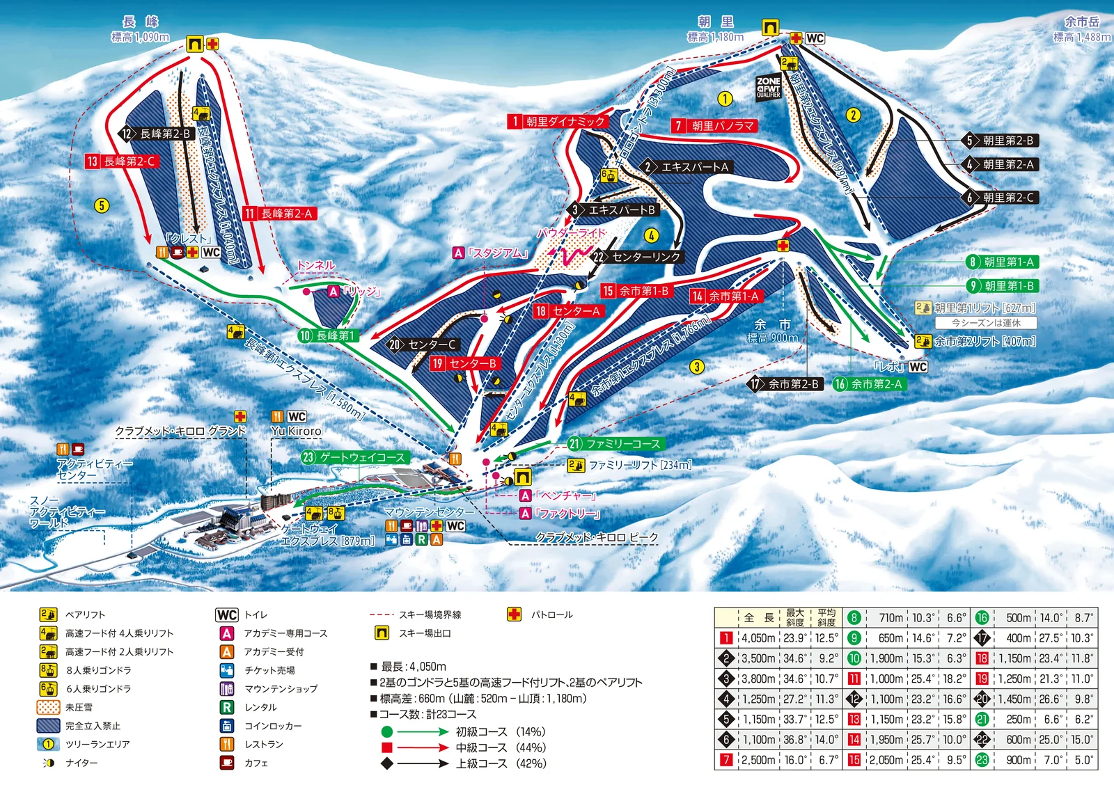 Official trail map