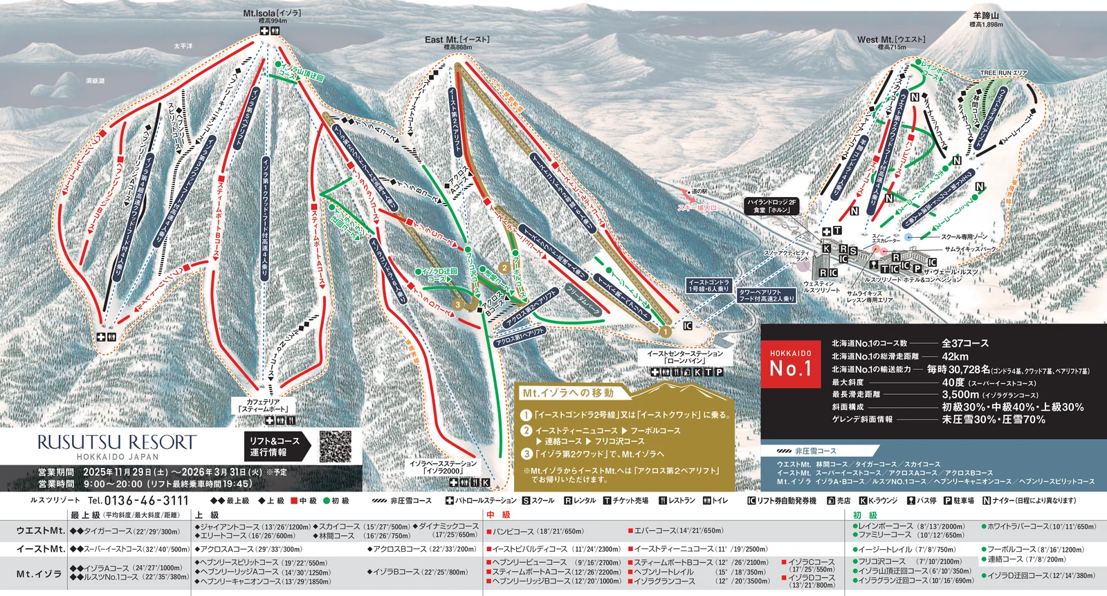 Official trail map